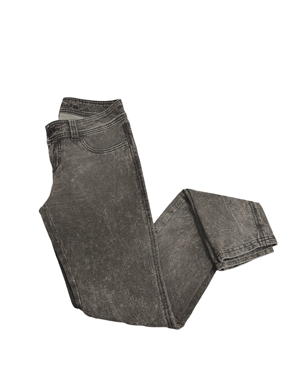 Guess Women’s Slim Straight Jeans in Washed Black
